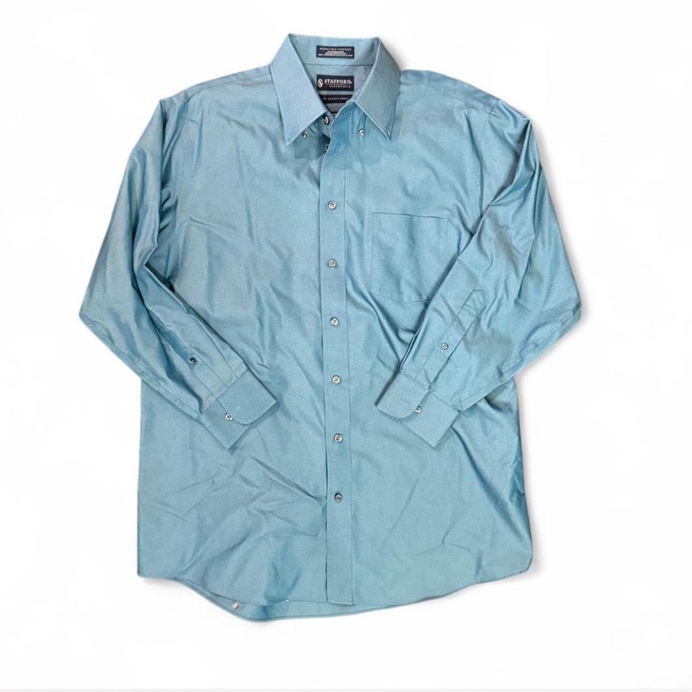 Stafford Light Blue Dress Shirt